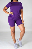 2 Pc. Biker shorts set
