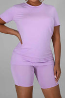 2 Pc. Biker shorts set