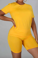 2 Pc. Biker shorts set