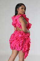Luxe Ruffle Dress