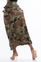 CAMO SKIRT