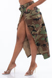 CAMO SKIRT