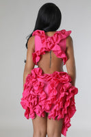Luxe Ruffle Dress