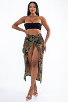 CAMO SKIRT