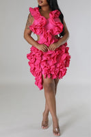 Luxe Ruffle Dress