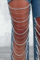Rhinestones & Denim Jeans