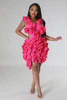 Luxe Ruffle Dress