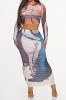 Body Sculpture Skirt Set