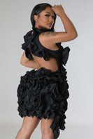 Luxe Ruffle Dress