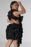 Luxe Ruffle Dress