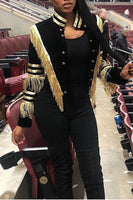 Luxe Military Jacket