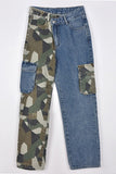 Camo Patchwork Jeans