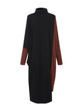 Two Toned MIDI Dress