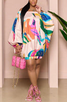 Off Shoulder Lantern Dress