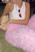 Tulle Ruffled Pants