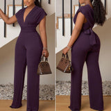 Waist Tied Jumpsuit