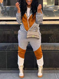 Retro Colorblock Sweatsuit