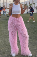 Tulle Ruffled Pants
