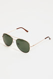 Classic Gold Rimmed Sunglasses