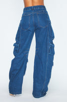 Asphalt Boyfriend Cargo Jeans