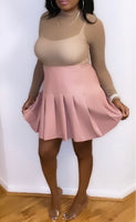 PU Tennis Skirt