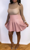 PU Tennis Skirt