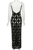 Cut Up Maxi Dress