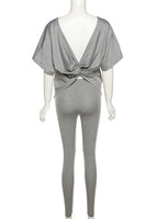 Grey Leggings Set