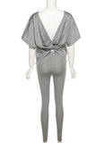 Grey Leggings Set