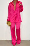 Satin Pants Set