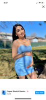 Stretch Me Out Denim Dress