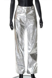 Metallic Pants