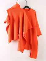 Knit Dress & Poncho Set