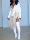 Complex Blazer Dress