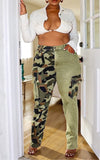 Camo Patchwork Jeans