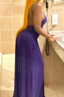 Purple Maxi Jumpsuit