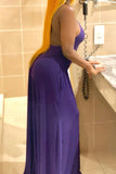 Purple Maxi Jumpsuit