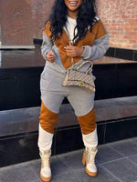 Retro Colorblock Sweatsuit