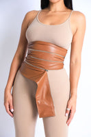Corset Zippered Belt