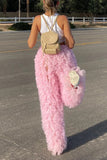 Tulle Ruffled Pants