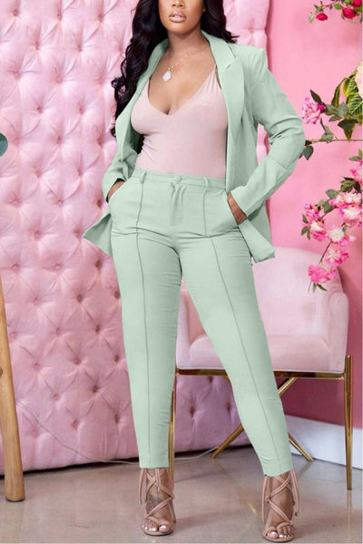 Plain Jane Pants Suit