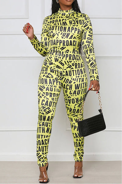 Approach with Caution Jumpsuit