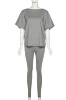 Grey Leggings Set