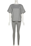 Grey Leggings Set