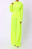 Luxe Belted Pants Set