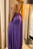 Purple Maxi Jumpsuit