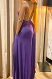 Purple Maxi Jumpsuit