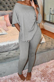 Grey Leggings Set