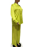Satin Pants Set
