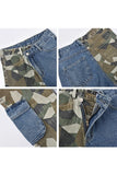 Camo Patchwork Jeans